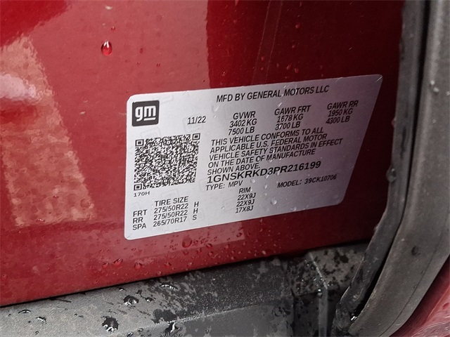 2023 Chevrolet Tahoe RST for sale at PATRIOT CHEVROLET OF WARMINSTER