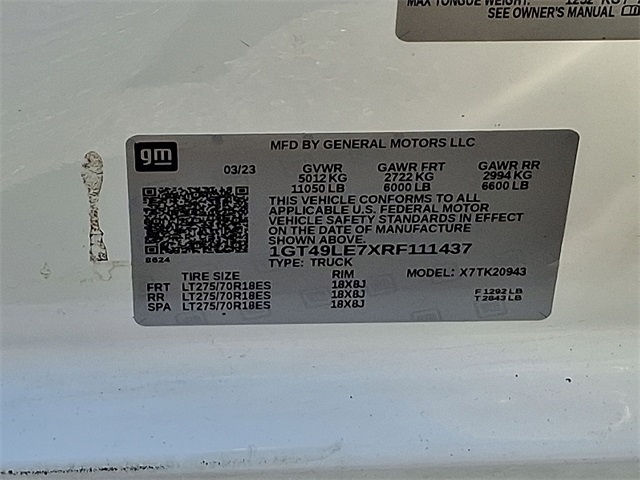 2024 GMC Sierra 2500HD Pro for sale at PATRIOT BUICK GMC OF BOYERTOWN