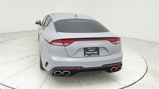 2023 Kia Stinger GT2 Silver at Parkway Family Mazda