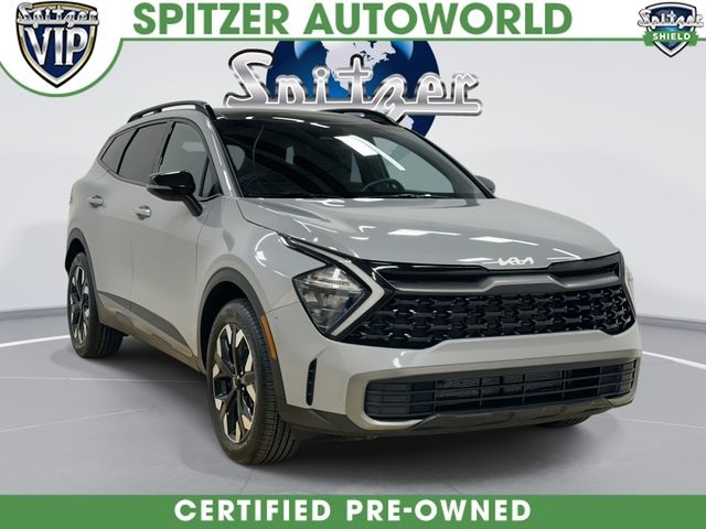 Wolf Gray 2023 Kia Sportage SUV / Crossover All-Wheel Drive 8-Speed Automatic