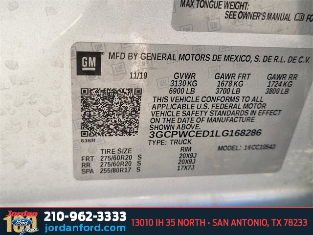 Used Car 2020 Chevrolet Silverado 1500  Lt For Sale Under $25,000 In San Antonio, Texas