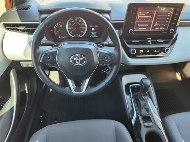 2022 Toyota Corolla SE Red at Durrett Motor Company