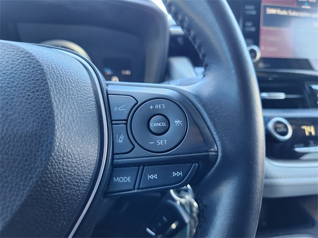 2022 Toyota Corolla SE Red at Durrett Motor Company