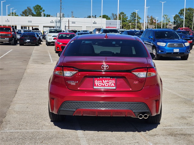 2022 Toyota Corolla SE Red at Durrett Motor Company