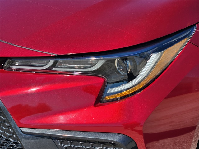 2022 Toyota Corolla SE Red at Durrett Motor Company
