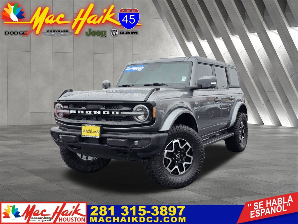 2022 Ford Bronco Outer Banks Gray at Legacy Ford