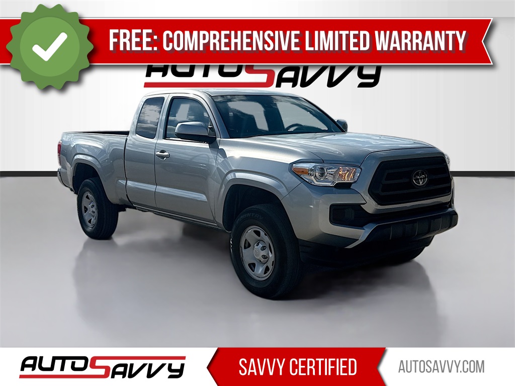 2023 Toyota Tacoma SR Silver at Joe Myers Mazda Kia
