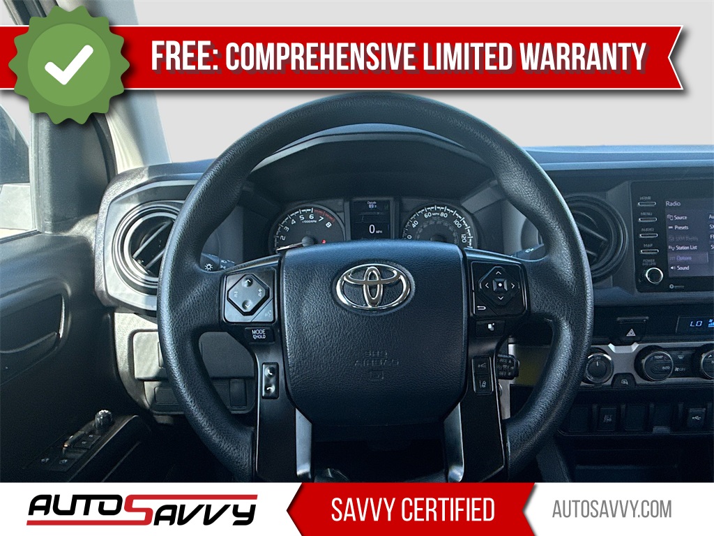 2023 Toyota Tacoma SR Silver at Joe Myers Mazda Kia