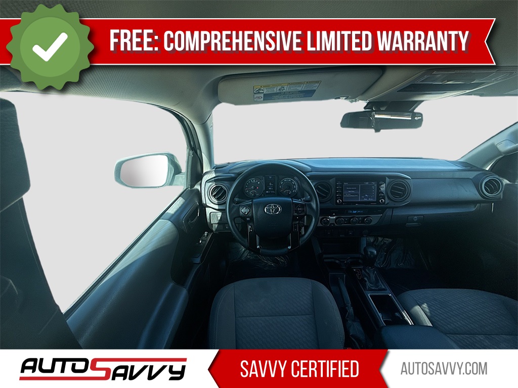 2023 Toyota Tacoma SR Silver at Joe Myers Mazda Kia