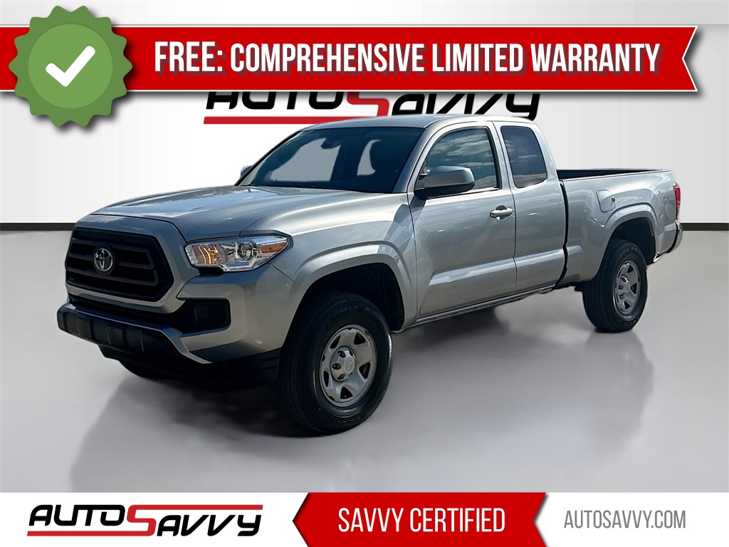 2023 Toyota Tacoma SR Silver at Joe Myers Mazda Kia