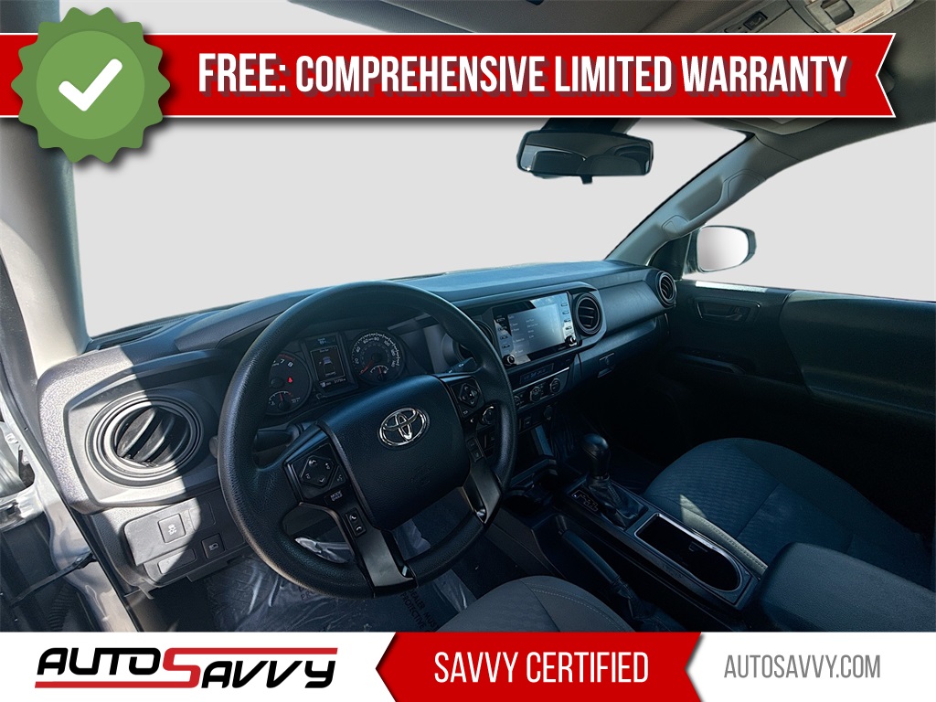 2023 Toyota Tacoma SR Silver at Joe Myers Mazda Kia