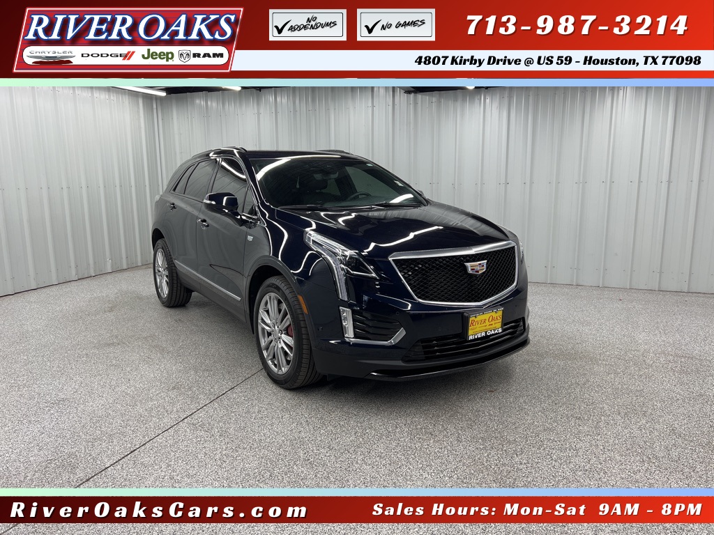 2022 Cadillac XT5 Sport Blue at Bayshore Chrysler Jeep Dodge Ram