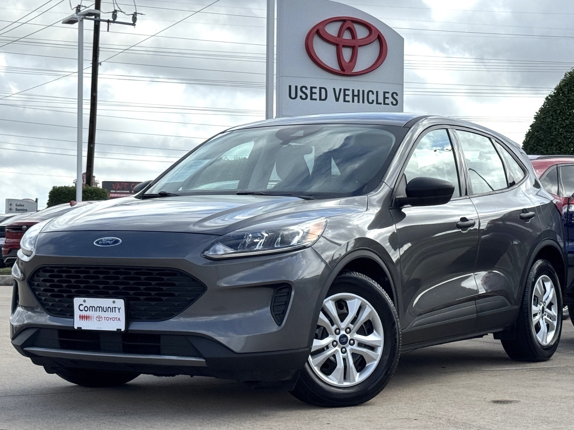 2022 Ford Escape S Gray at DeMontrond Ford
