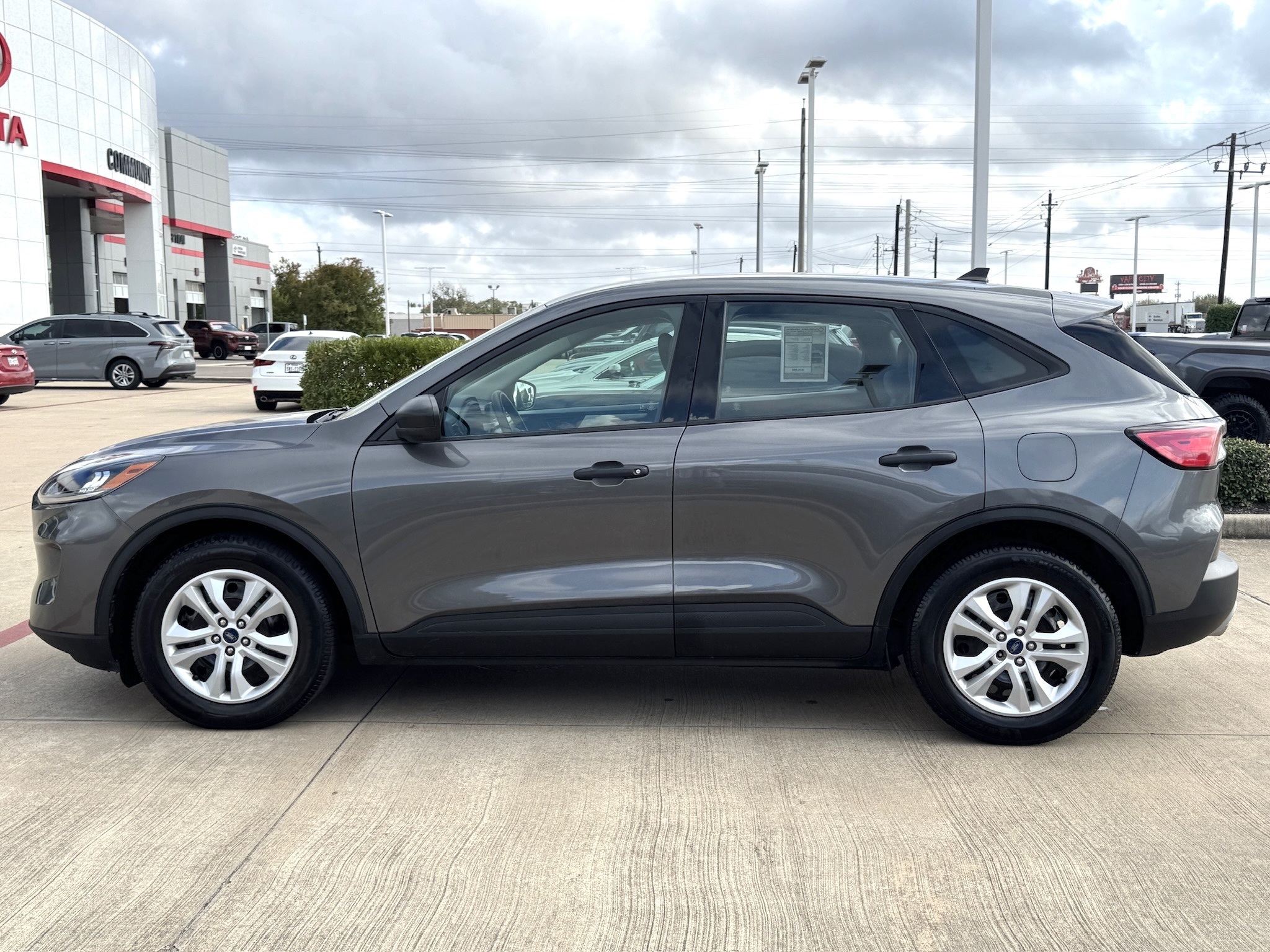 2022 Ford Escape S Gray at DeMontrond Ford