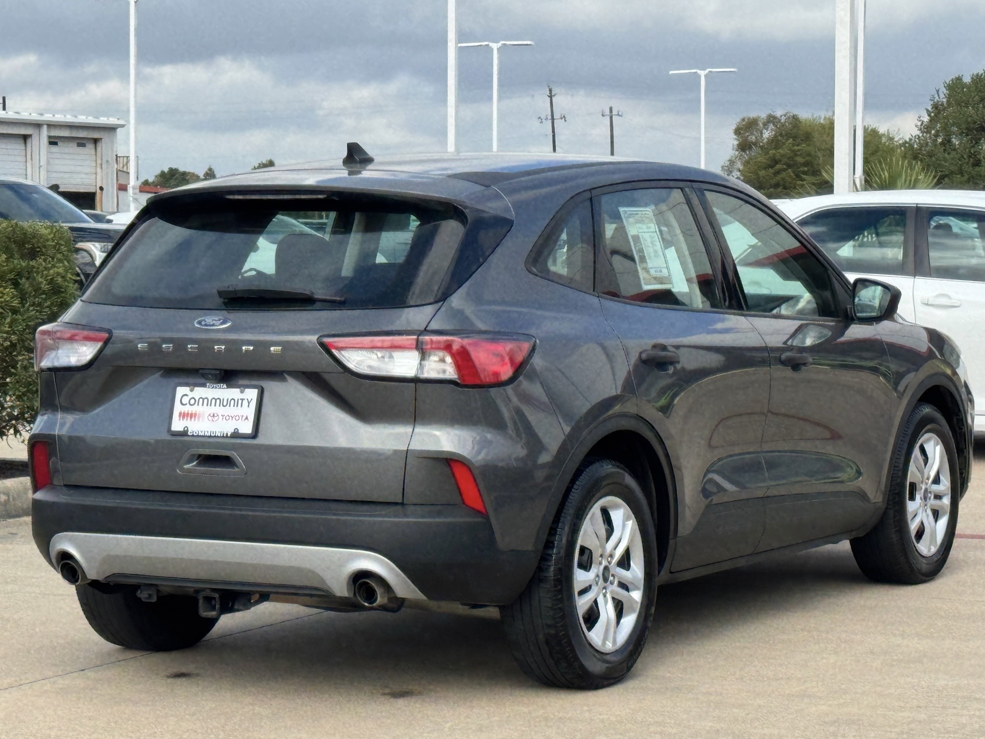 2022 Ford Escape S Gray at DeMontrond Ford