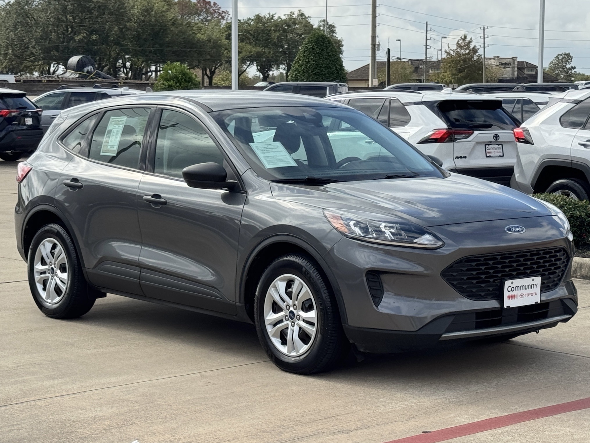 2022 Ford Escape S Gray at DeMontrond Ford