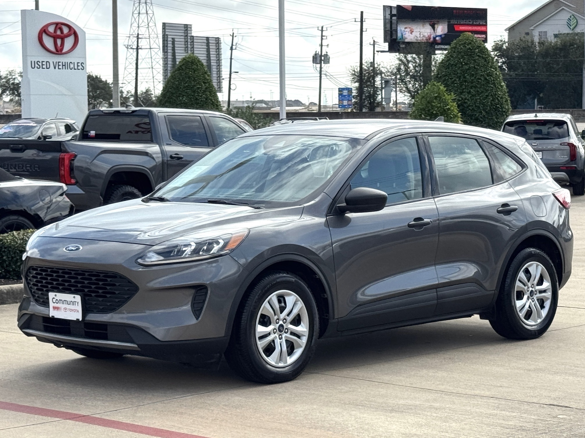 2022 Ford Escape S Gray at DeMontrond Ford