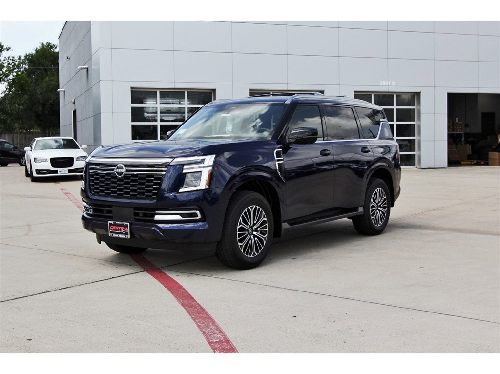 2025 Nissan Armada SL Blue at South Houston Nissan