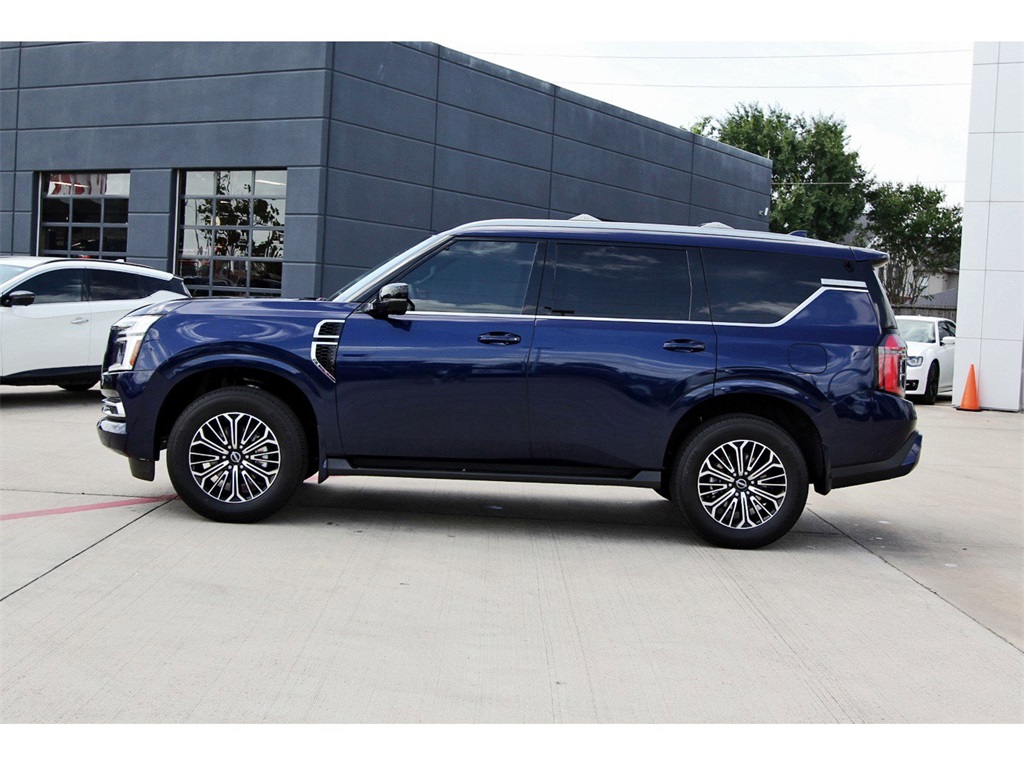 2025 Nissan Armada SL Blue at South Houston Nissan