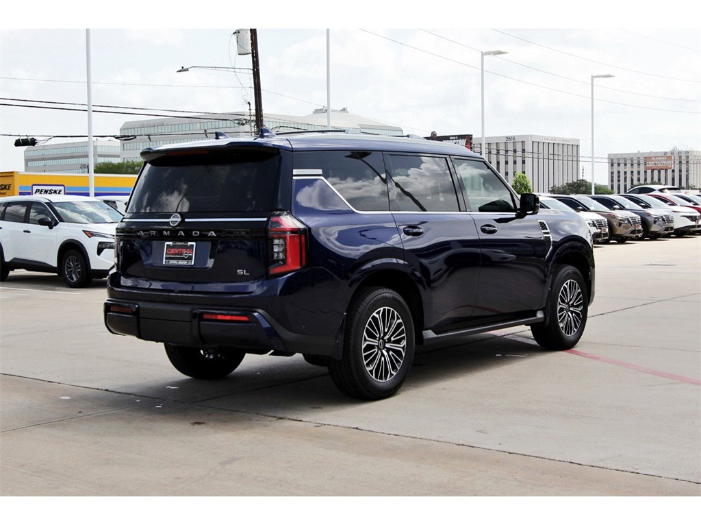 2025 Nissan Armada SL Blue at South Houston Nissan
