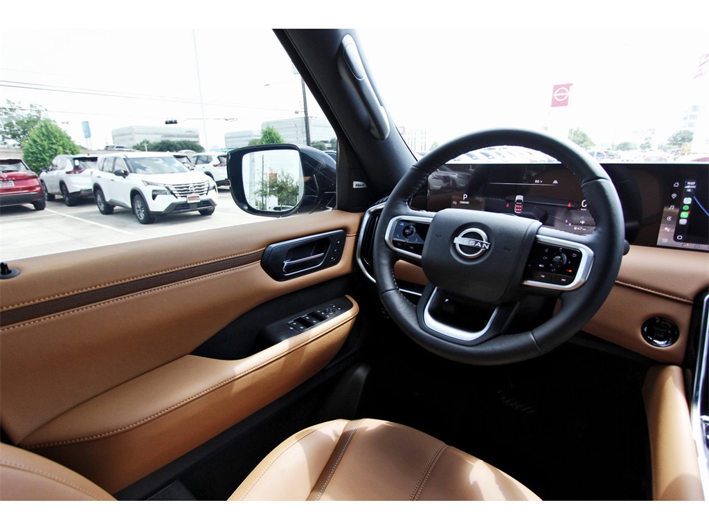 2025 Nissan Armada SL Blue at South Houston Nissan