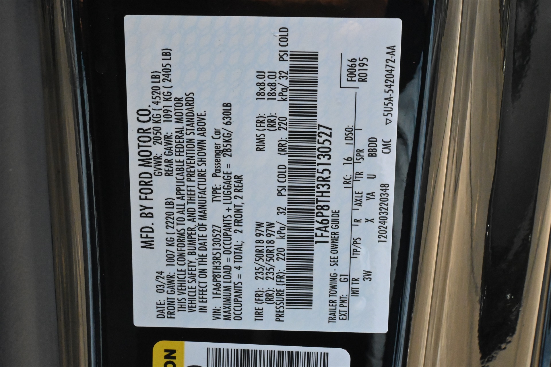 2024 Ford Mustang EcoBoost Premium Black at South Houston Nissan