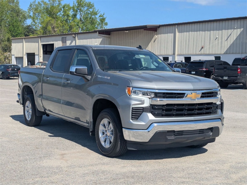Sterling Gray Metallic 2025 Chevrolet Silverado 1500 LT Crew Cab RWD Pickup Truck 4X2 Automatic