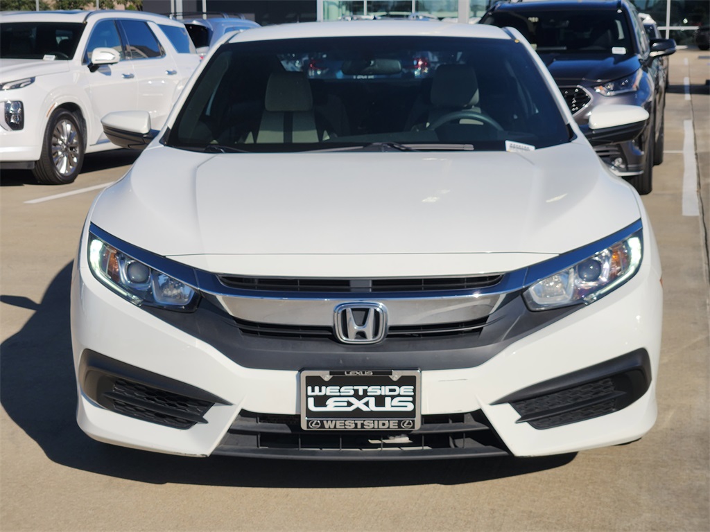 2017 Honda Civic LX White at Emmons Autoplex