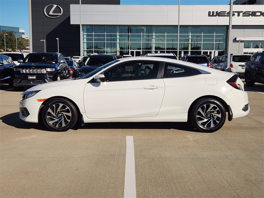 2017 Honda Civic LX White at Emmons Autoplex