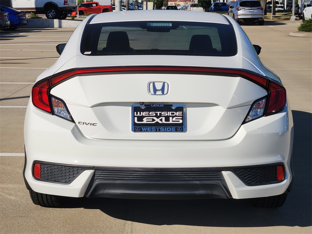 2017 Honda Civic LX White at Emmons Autoplex