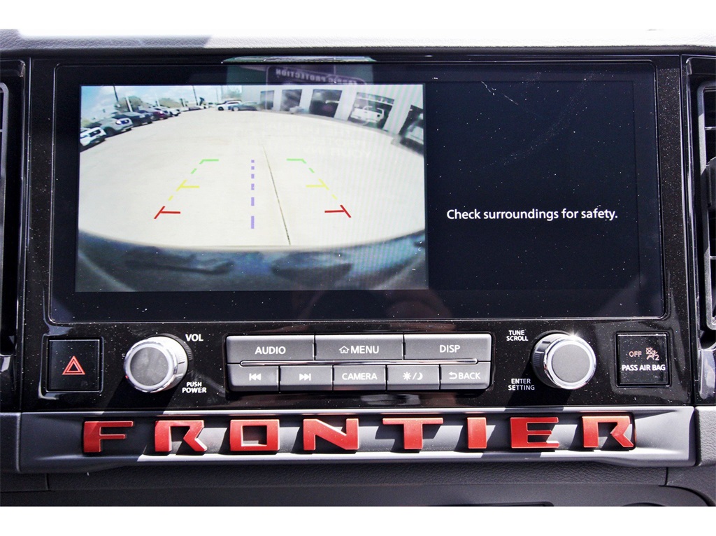 2025 Nissan Frontier PRO-X White at Central Houston Nissan