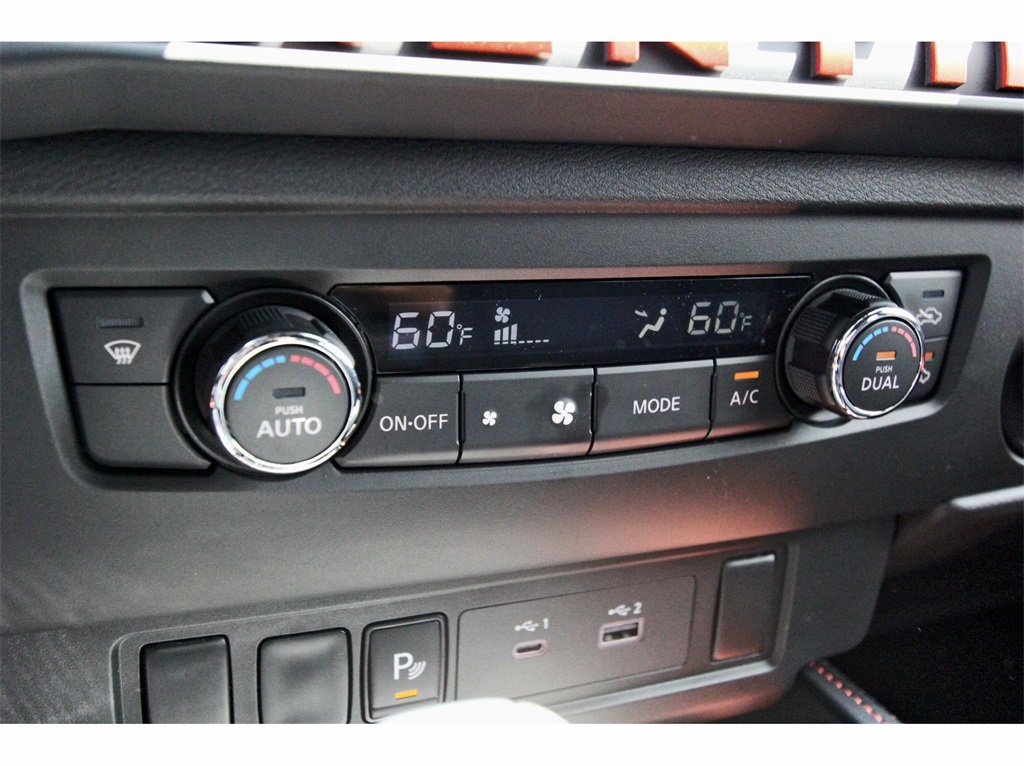 2025 Nissan Frontier PRO-X White at Central Houston Nissan