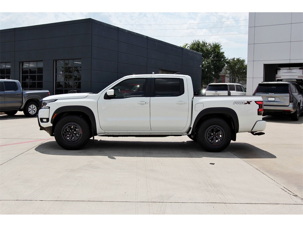 2025 Nissan Frontier PRO-X White at Central Houston Nissan