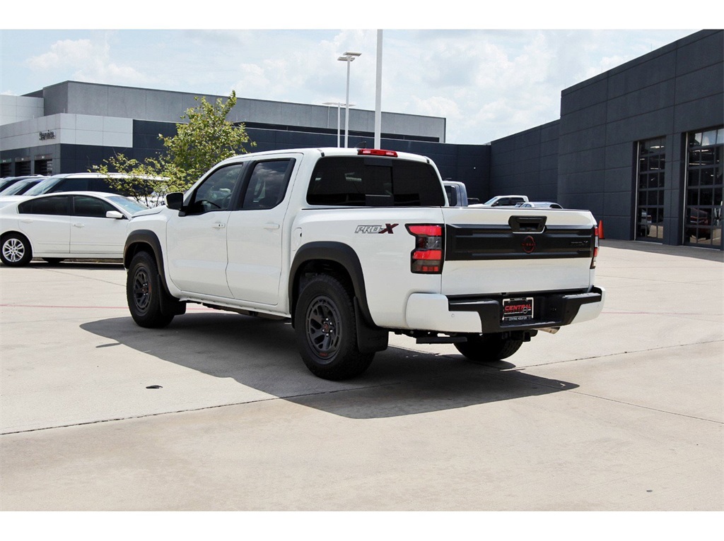 2025 Nissan Frontier PRO-X White at Central Houston Nissan