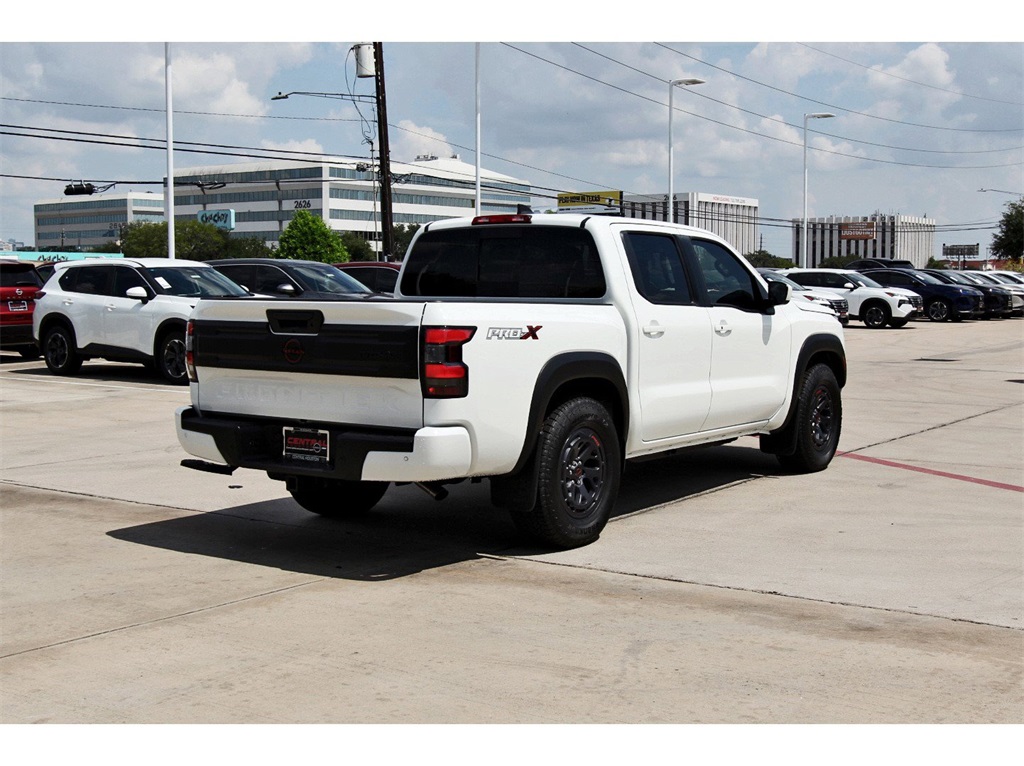 2025 Nissan Frontier PRO-X White at Central Houston Nissan