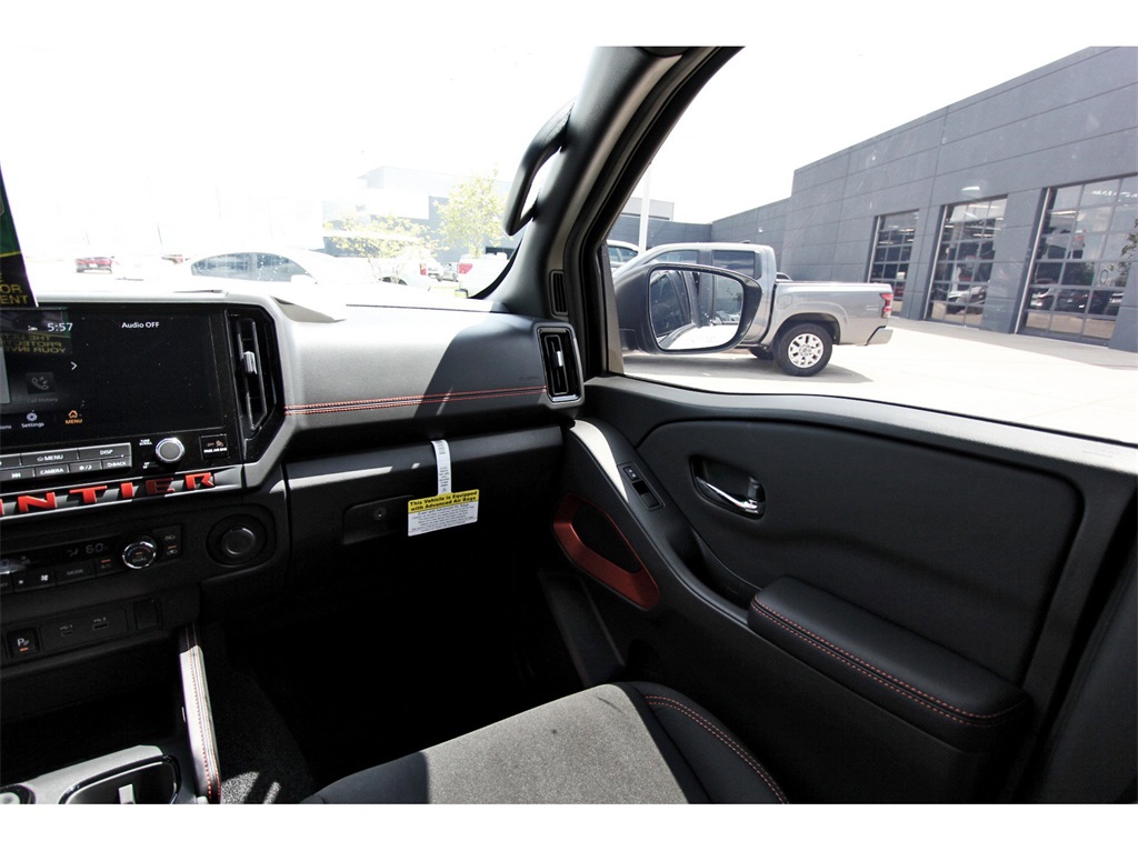 2025 Nissan Frontier PRO-X White at Central Houston Nissan