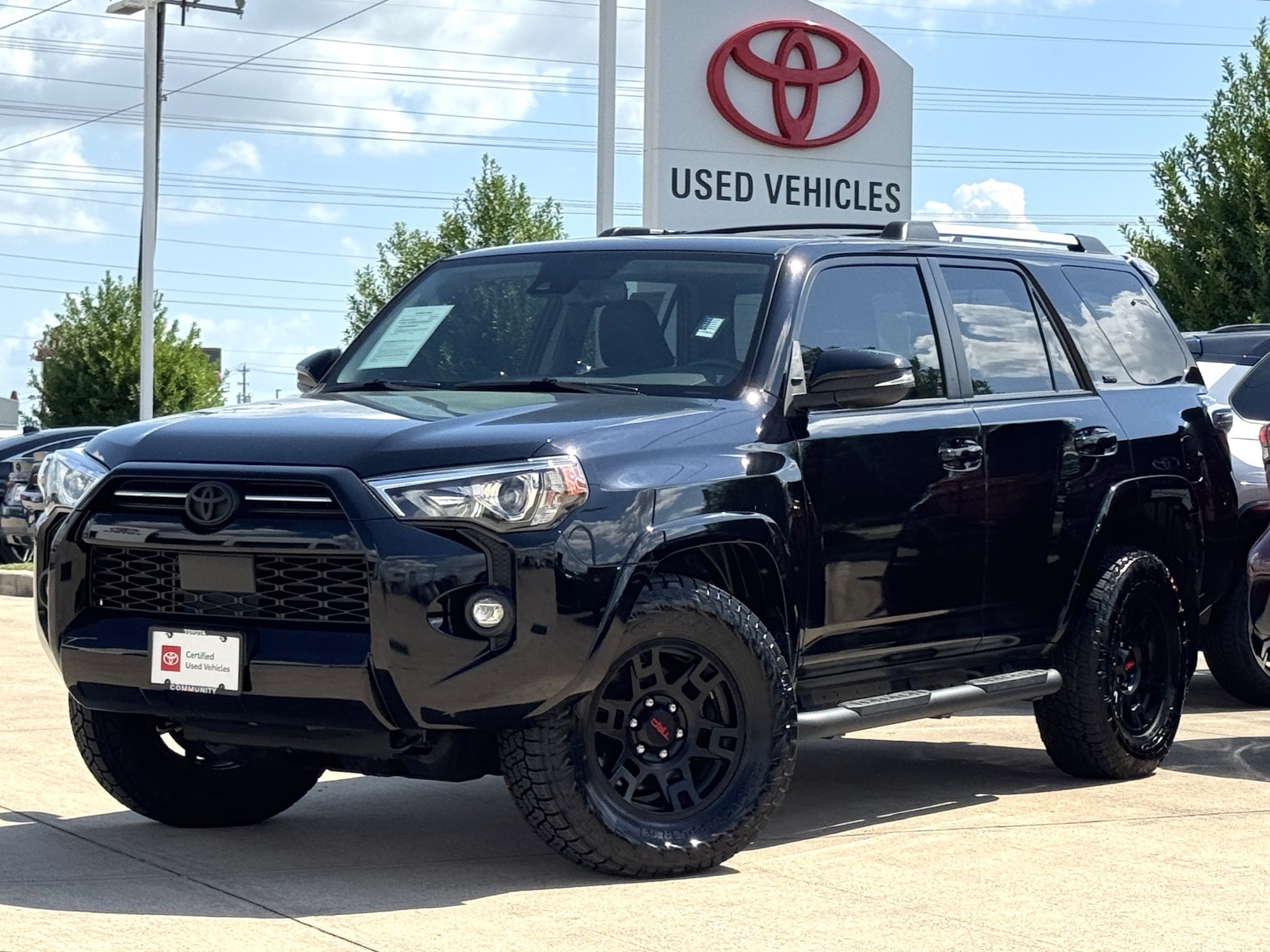 2022 Toyota 4Runner SR5 Premium Black at Classic Elite Chevrolet Sugar Land