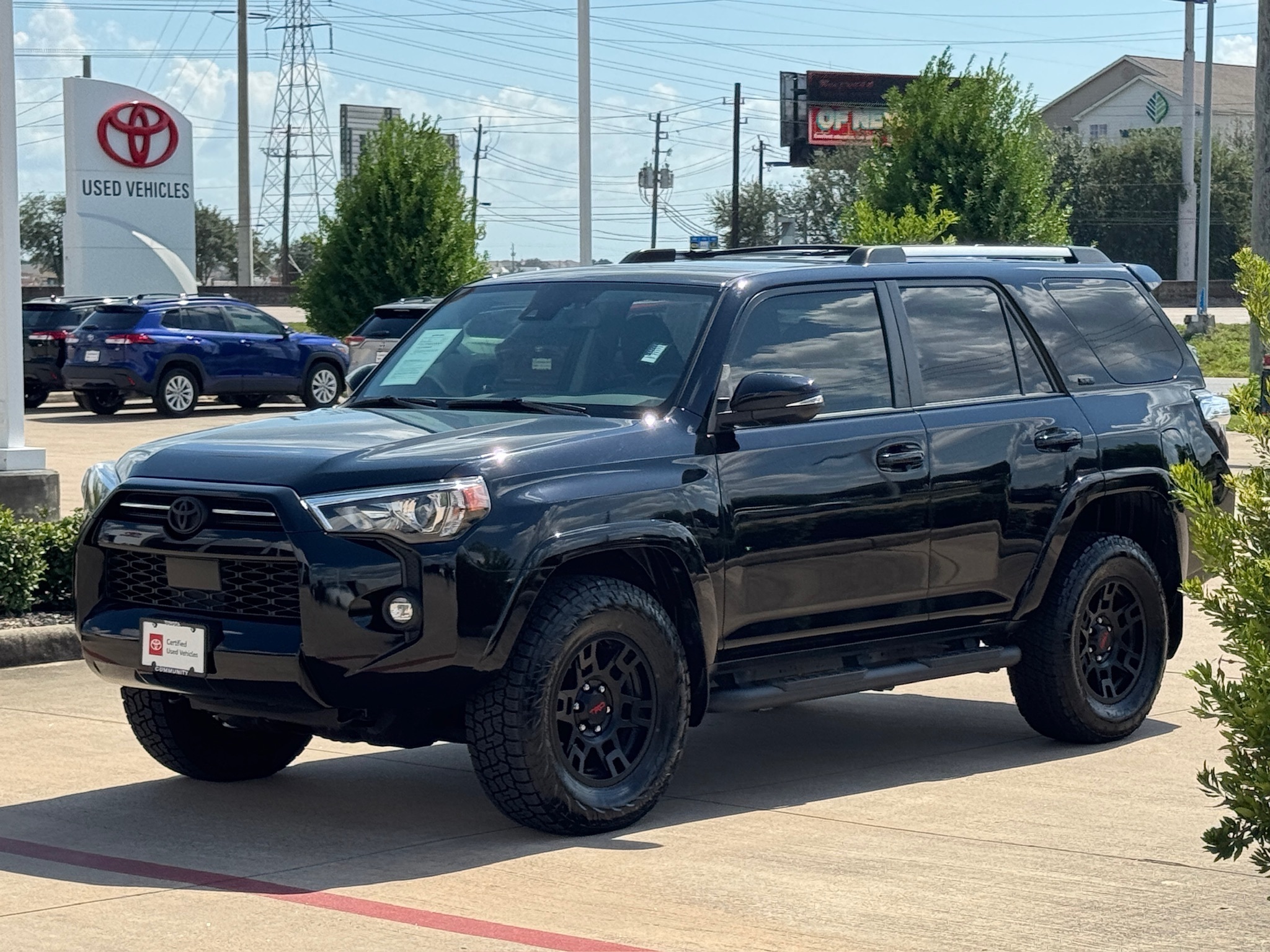 2022 Toyota 4Runner SR5 Premium Black at Classic Elite Chevrolet Sugar Land