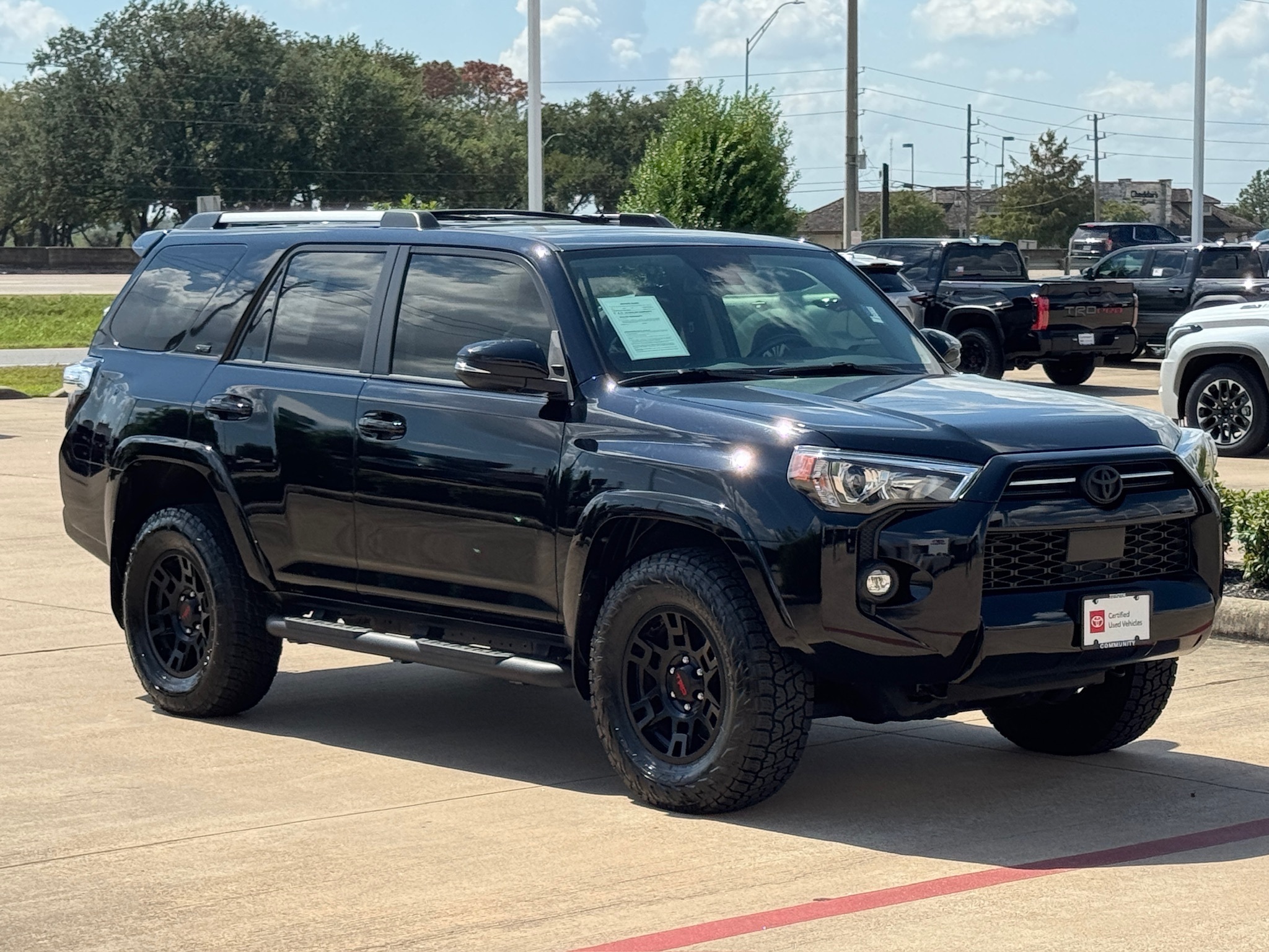 2022 Toyota 4Runner SR5 Premium Black at Classic Elite Chevrolet Sugar Land