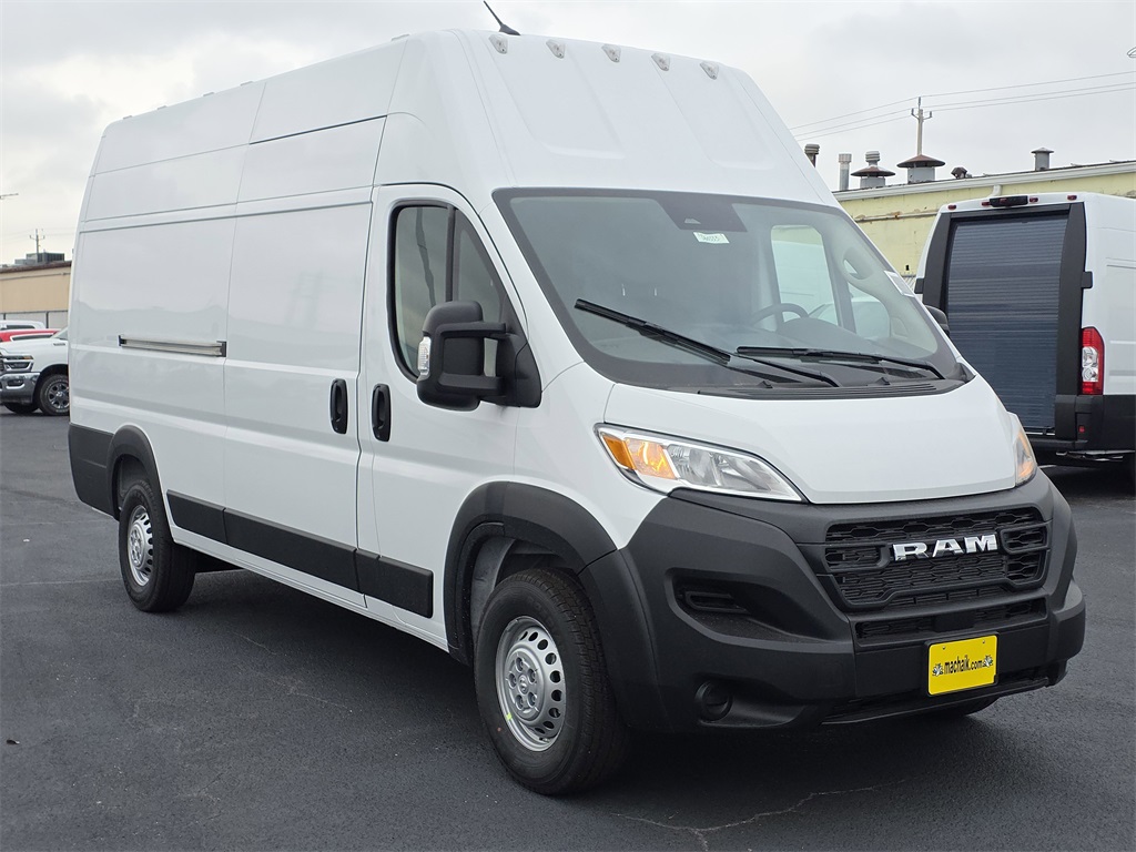 2026 Ram ProMaster 3500 Super High Roof White at Bayshore Chrysler Jeep Dodge Ram