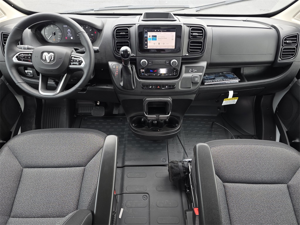 2026 Ram ProMaster 3500 Super High Roof White at Bayshore Chrysler Jeep Dodge Ram