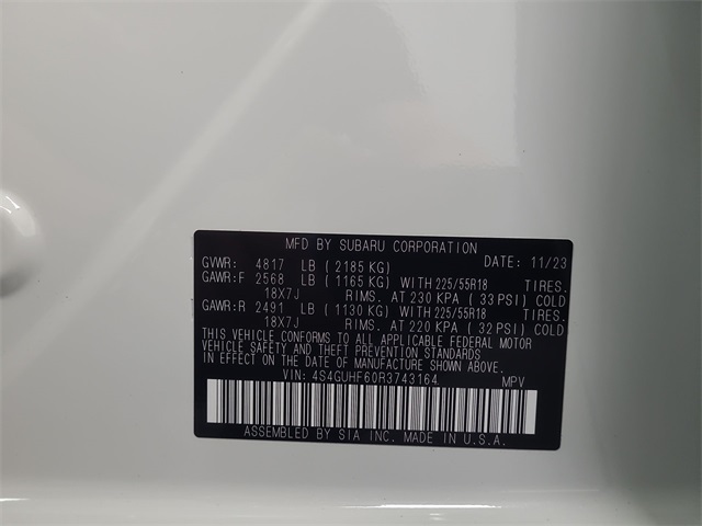 2024 – Subaru – Crosstrek