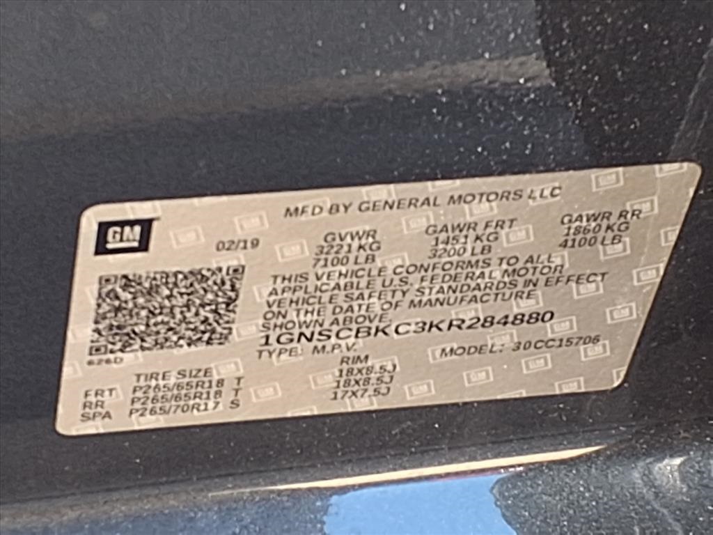 2019 Chevrolet Tahoe LT Gray at Classic Chevrolet Galveston