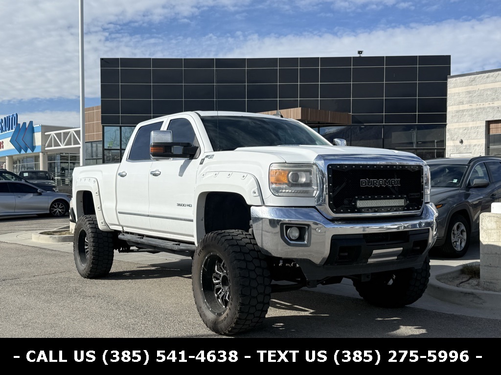 2015 GMC Sierra 3500HD SLT Crew Cab 4WD