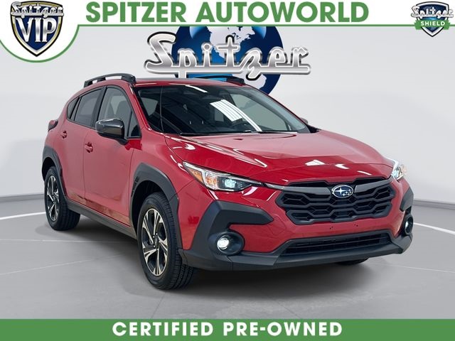 Pure Red 2025 Subaru Crosstrek SUV / Crossover All-Wheel Drive Continuously Variable Transmission
