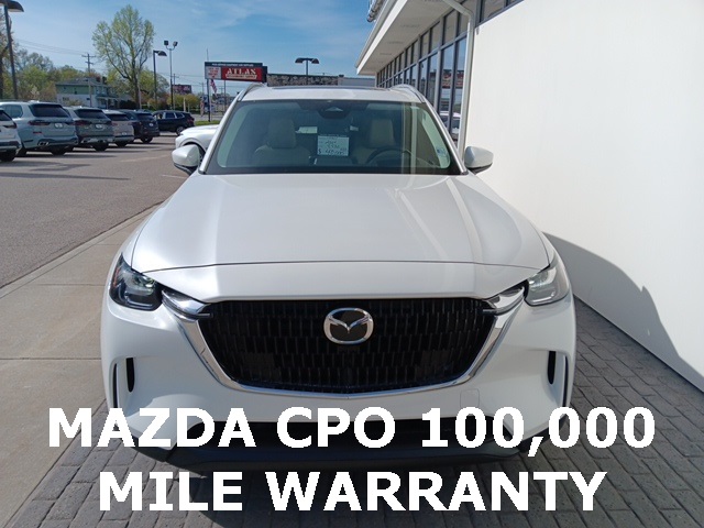 White 2024 MAZDA CX-90 for sale in South Bend, IN Photo 2