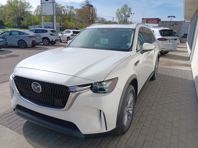 White 2024 MAZDA CX-90 for sale in South Bend, IN Photo 3