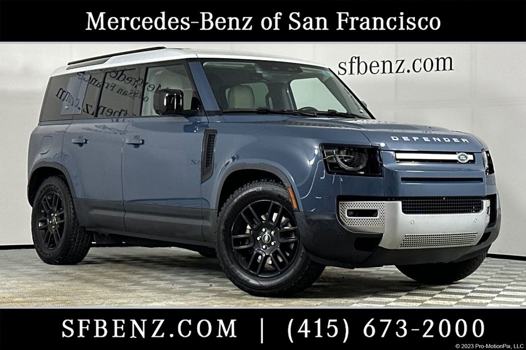 Tasman Blue Metallic 2021 Land Rover Defender 110 S AWD SUV / Crossover All-Wheel Drive 8-Speed Automatic