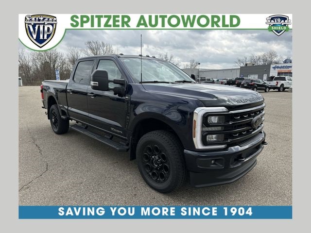 Blue Metallic 2024 Ford F-250 Super Duty XLT SuperCab 4WD Pickup Truck Four-Wheel Drive Automatic