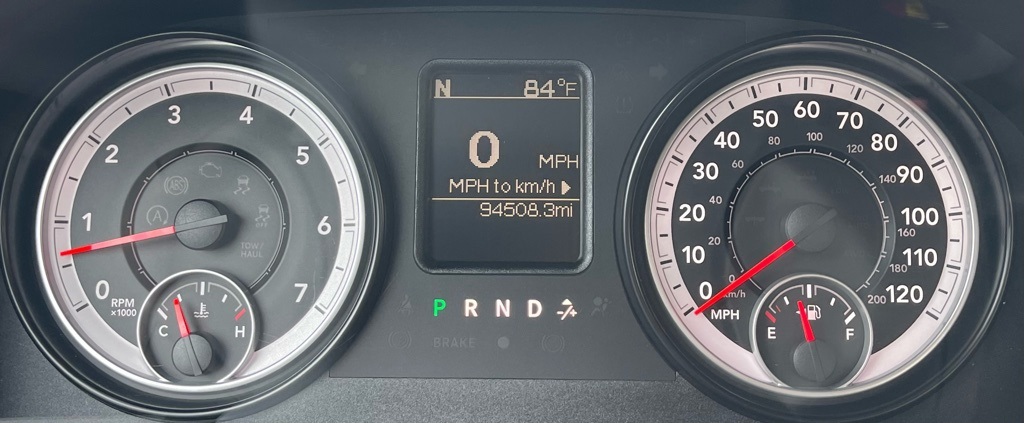 2015 Ram 1500 Express White at DeMontrond Auto Country